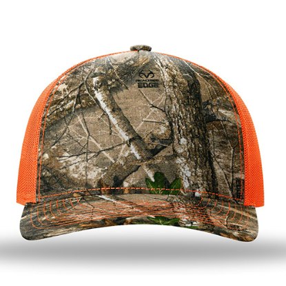 Picture of Richardson Five-Panel Printed Trucker Cap