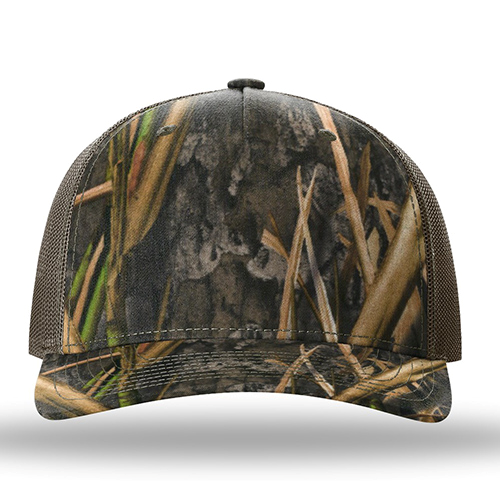Picture of Richardson Five-Panel Printed Trucker Cap