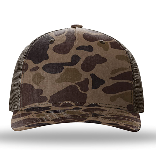 Picture of Richardson Five-Panel Printed Trucker Cap