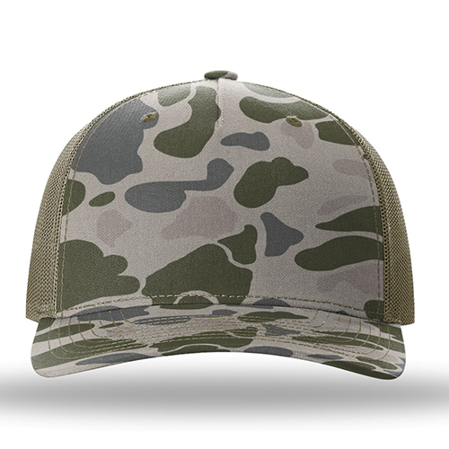 Picture of Richardson Five-Panel Printed Trucker Cap