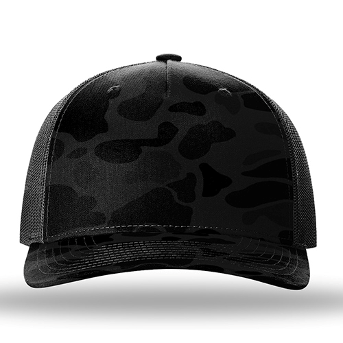 Picture of Richardson Five-Panel Printed Trucker Cap