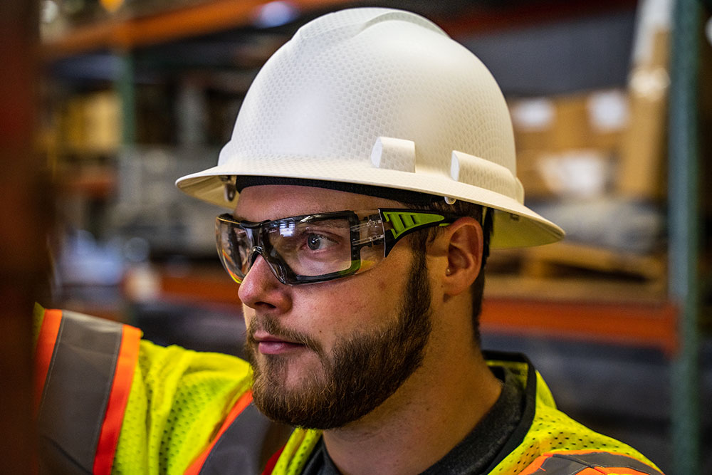 Picture of Portwest Tech Look Plus Safety Glasses, Clear or Smoke