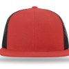 Picture of Richardson Acrylic-Wool Blend Flat Bill Trucker Cap