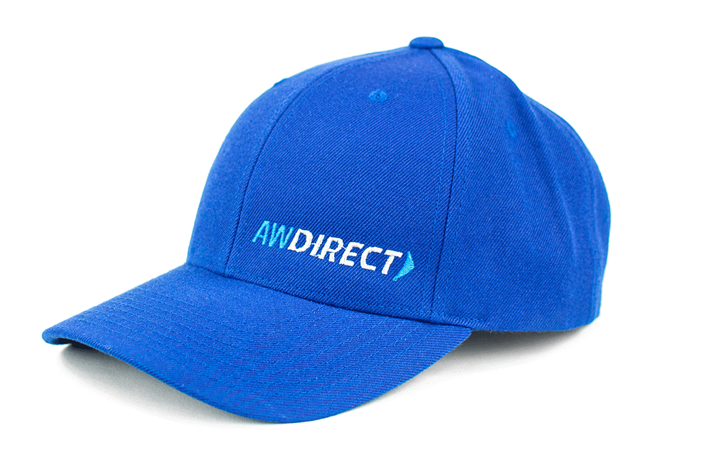 Picture of AW Direct Premium Curved Visor Snapback Cap