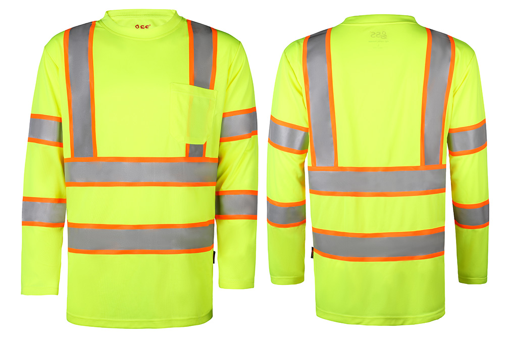 Picture of GSS Safety Two Tone Class 3 Long Sleeve T-Shirt