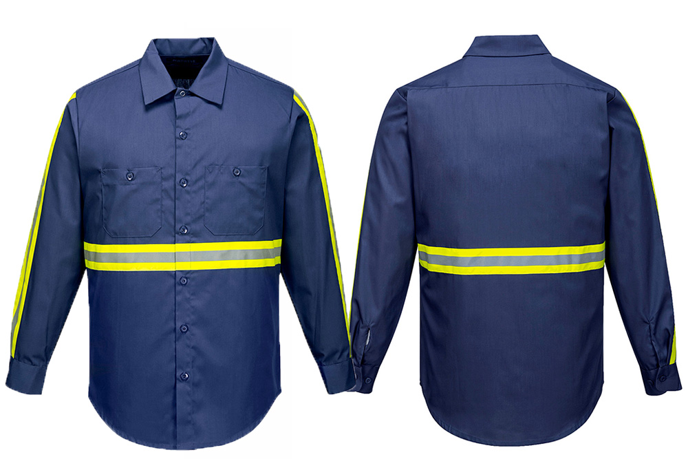 Picture of Portwest Iona Xtra Long Sleeve Button Up Shirt