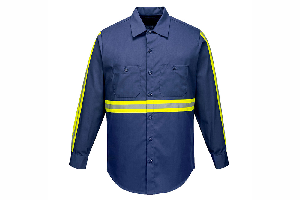 Picture of Portwest Iona Xtra Long Sleeve Button Up Shirt
