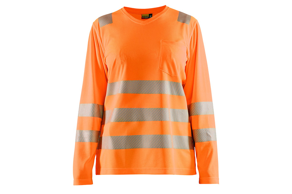 Picture of Blaklader Women's Hi-Vis Long Sleeve T-Shirt