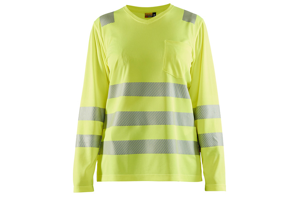 Picture of Blaklader Women's Hi-Vis Long Sleeve T-Shirt