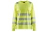 Picture of Blaklader Women's Hi-Vis Long Sleeve T-Shirt