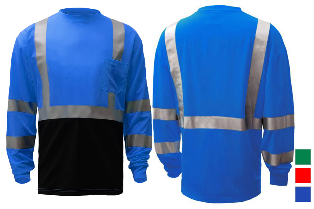 Picture of GSS Safety Long Sleeve T-Shirt with Black Bottom
