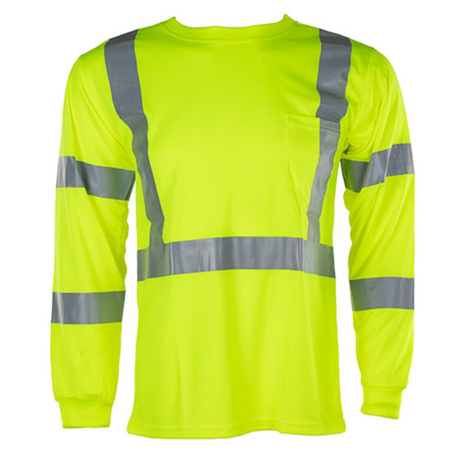 Kishigo Economy Class 3 Long Sleeve TShirt Zip's Outfitters