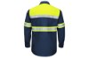 Picture of Red Kap Hi-Visibility Colorblock Ripstop Long Sleeve Work Shirt