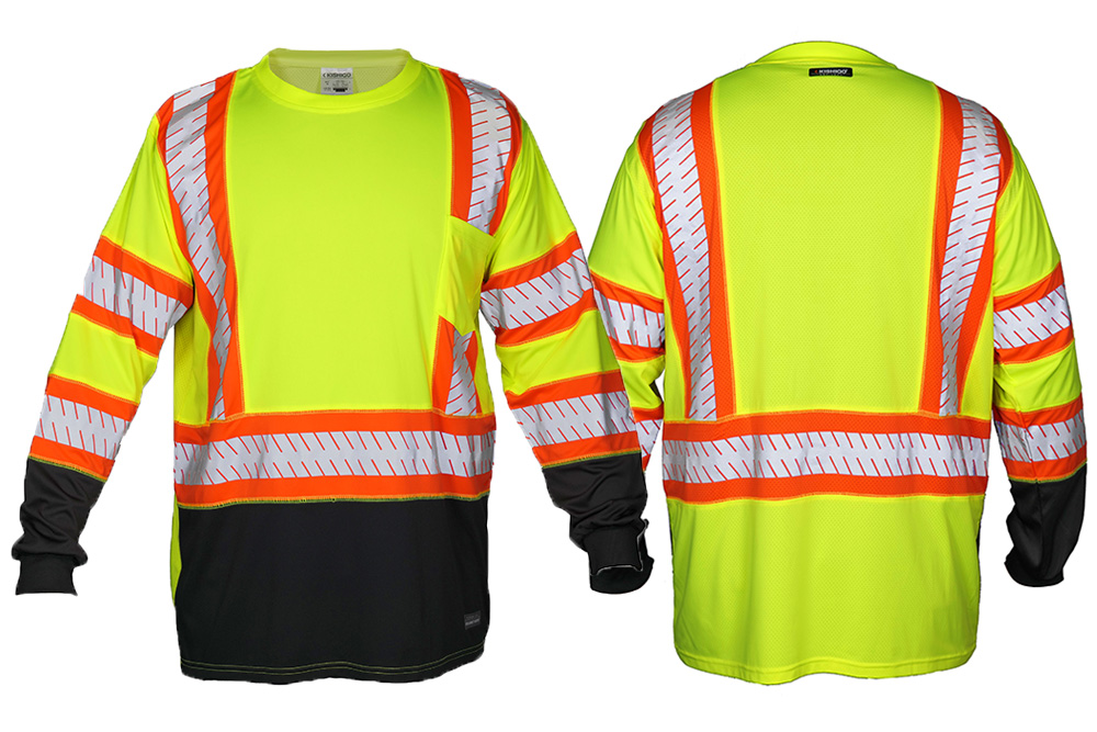 Picture of Kishigo Contrast Long Sleeve Class 3 Shirt