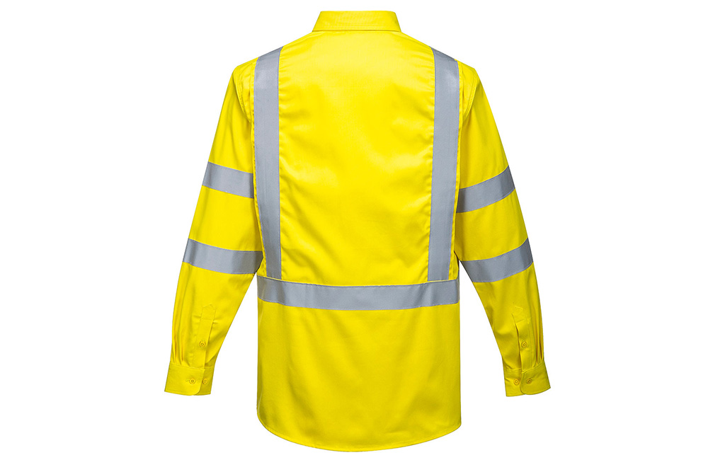 Picture of Portwest Bizflame 88/12 FR Hi-Vis Long Sleeve Shirt