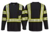 Picture of Portwest Iona Plus Black Long Sleeve T-Shirt