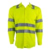 Picture of Red Kap Hi-Vis Long Sleeve Oilblok Class 3 Ripstop Work Shirt