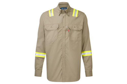 Picture of Portwest Bizflame 88/12 FR Long Sleeve Button Down Shirt