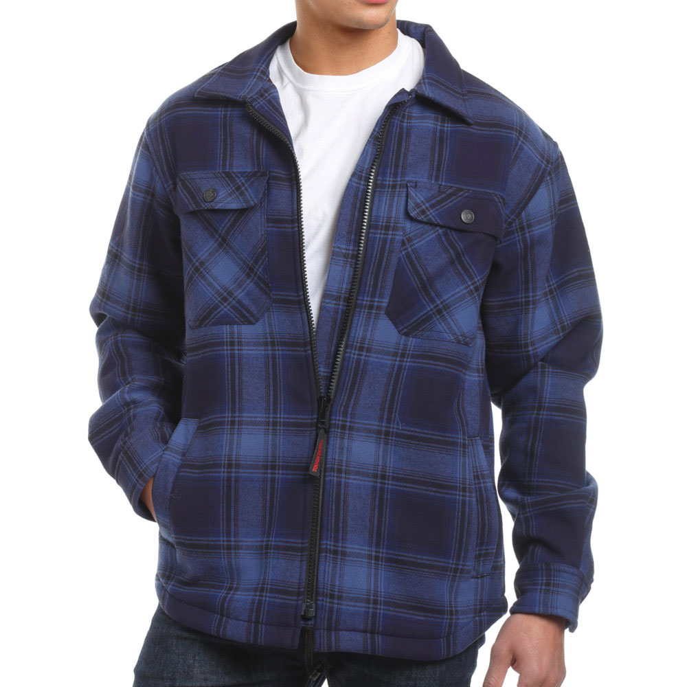 Picture of Tough Duck Zip Front Flannel Shirt