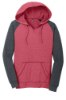 Picture of District Women's Lightweight Fleece Raglan Hoodie