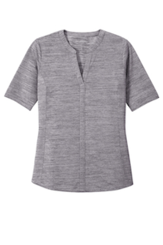 Picture of Port Authority Women's Stretch Heather Open Neck Top