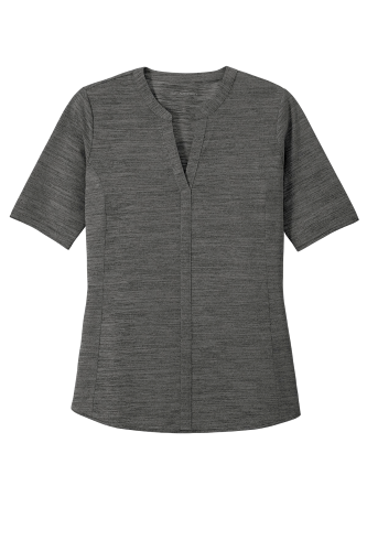 Picture of Port Authority Women's Stretch Heather Open Neck Top