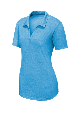 Picture of Sport-Tek Women's PosiCharge Tri-Blend Wicking Polo
