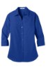 Picture of Port Authority Women's 3/4-Sleeve Carefree Poplin Shirt
