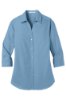 Picture of Port Authority Women's 3/4-Sleeve Carefree Poplin Shirt