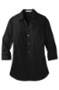 Picture of Port Authority Women's 3/4-Sleeve Carefree Poplin Shirt