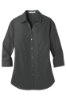 Picture of Port Authority Women's 3/4-Sleeve Carefree Poplin Shirt