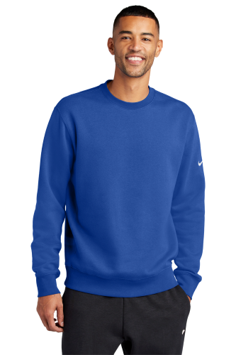Picture of Nike Club Fleece Sleeve Swoosh Crew
