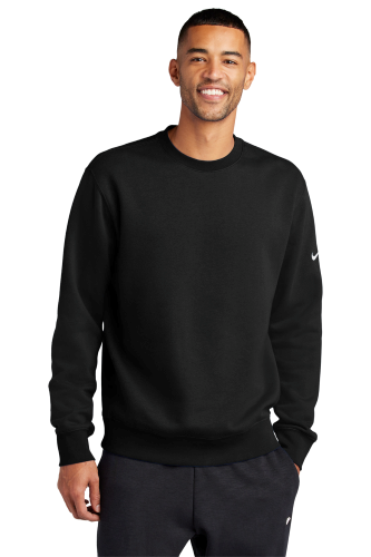 Picture of Nike Club Fleece Sleeve Swoosh Crew