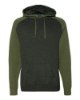Picture of Independent Trading Co. Raglan Hooded Sweatshirt