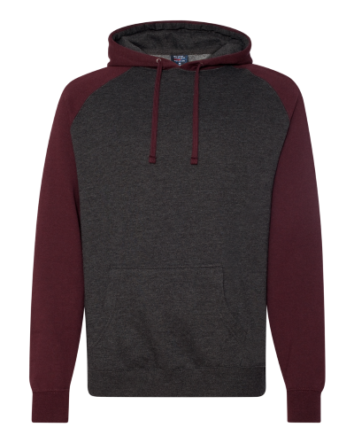 Picture of Independent Trading Co. Raglan Hooded Sweatshirt