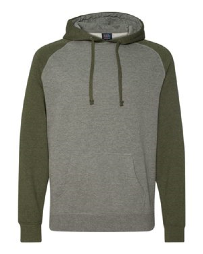 Picture of Independent Trading Co. Raglan Hooded Sweatshirt