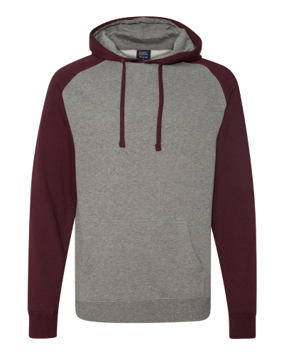 Picture of Independent Trading Co. Raglan Hooded Sweatshirt