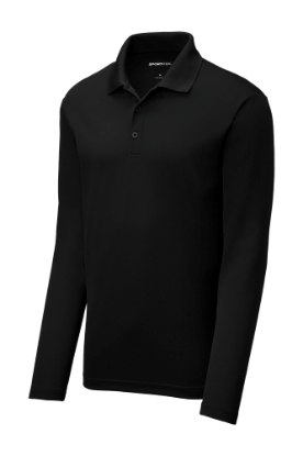 Picture of Sport-Tek PosiCharge RacerMesh Long Sleeve Polo
