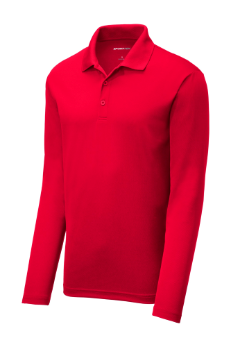 Picture of Sport-Tek PosiCharge RacerMesh Long Sleeve Polo