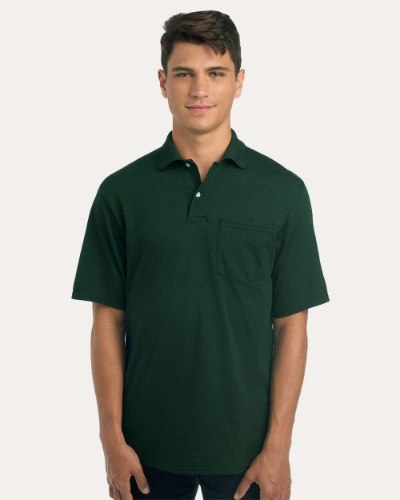 Picture of JERZEES Dri-Power Polo with Pocket