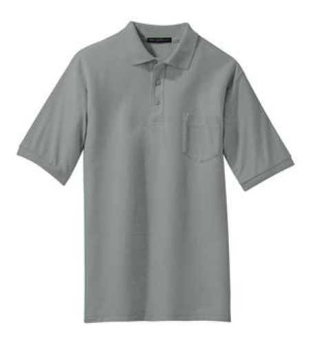 Picture of Port Authority Tall Silk Touch Polo with Pocket