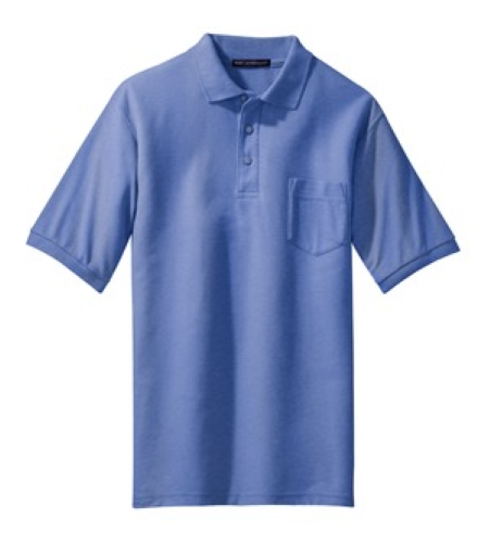 Picture of Port Authority Tall Silk Touch Polo with Pocket