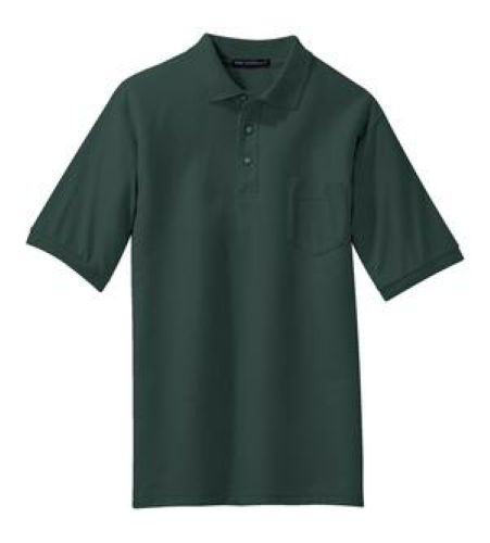 Picture of Port Authority Tall Silk Touch Polo with Pocket