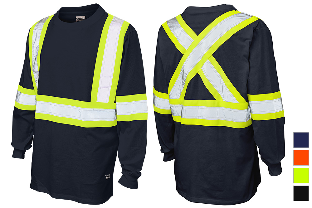 Picture of Tough Duck Safety Long Sleeve Safety T-Shirt