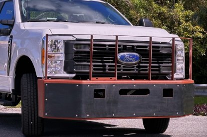 Picture of Pushbumper for Ford F-250/350 2x4 Superduty (2023+) with Std Full Sized