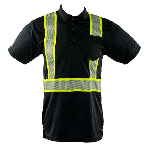 Picture of Portwest Iona Plus Black Polo Shirt