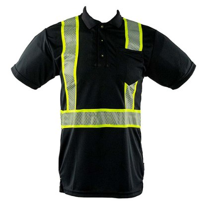Picture of Portwest Iona Plus Black Polo Shirt