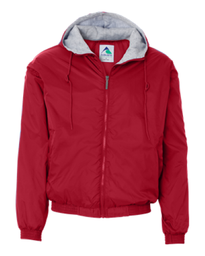 Picture of Augusta Sportswear Hooded Taffeta Fleece Lined Jacket