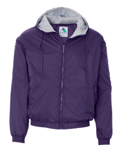 Picture of Augusta Sportswear Hooded Taffeta Fleece Lined Jacket