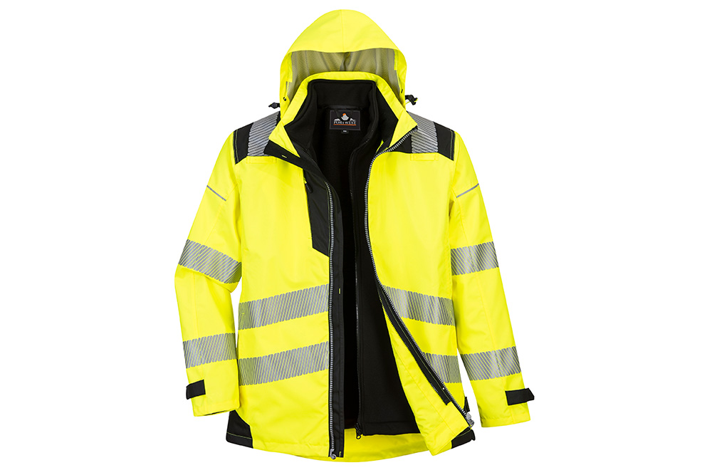 Picture of Portwest Hi-Vis 3-in-1 Jacket
